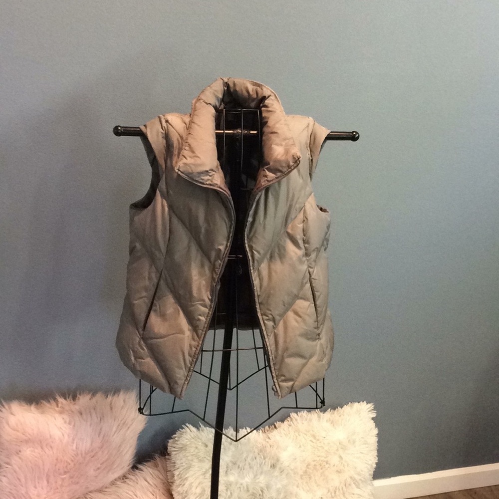 Grey Puffy Vest